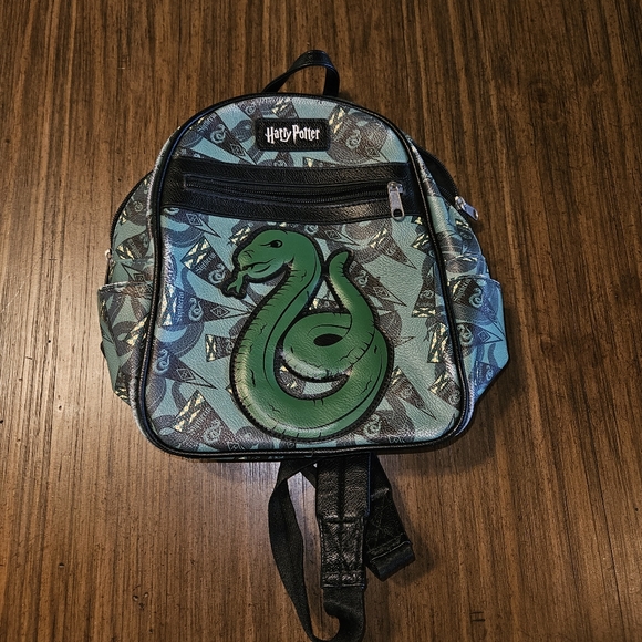 Loungefly Harry Potter Slytherin Backpack Bag - Picture 1 of 7